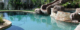 custom pools and spas